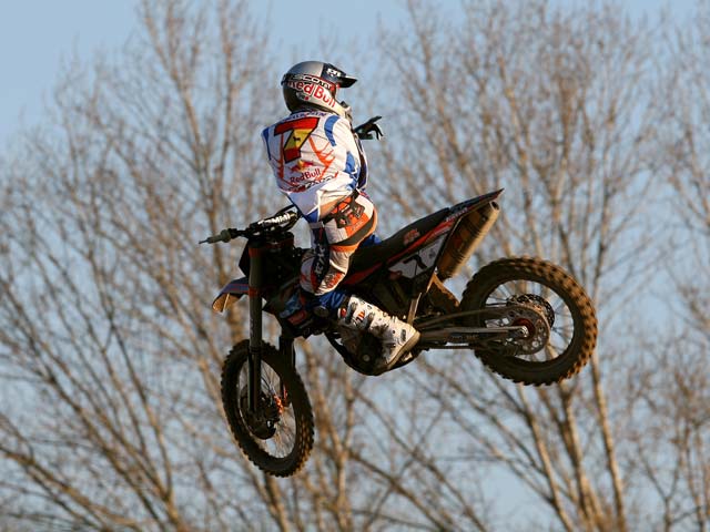 Jonathan Barragan (KTM), entre las estrellas