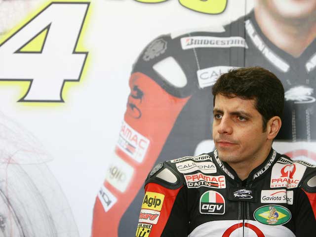 Alex Barros, probador oficial de Michelin en MotoGP