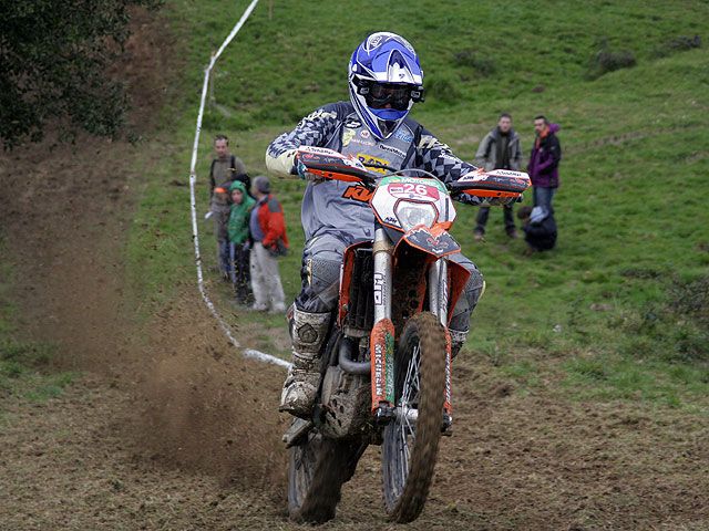 Xavi Galindo (KTM), primer campeón de España 2008
