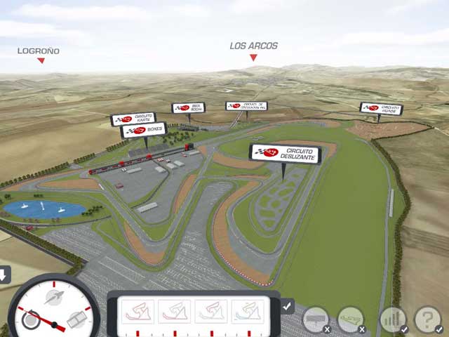 El Circuito de Los Arcos (Navarra), primeras imágenes