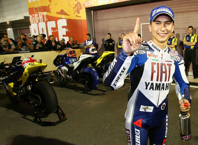 Jorge Lorenzo (Yamaha) hace historia logrando la pole