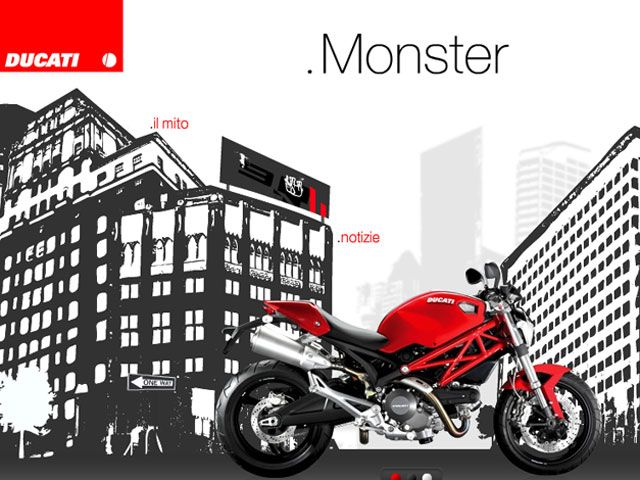 Nueva web Ducati Monster 696