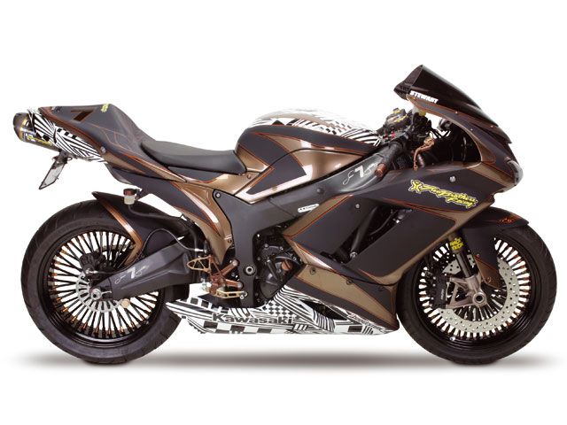 La Kawasaki ZX-6R de James Stewart