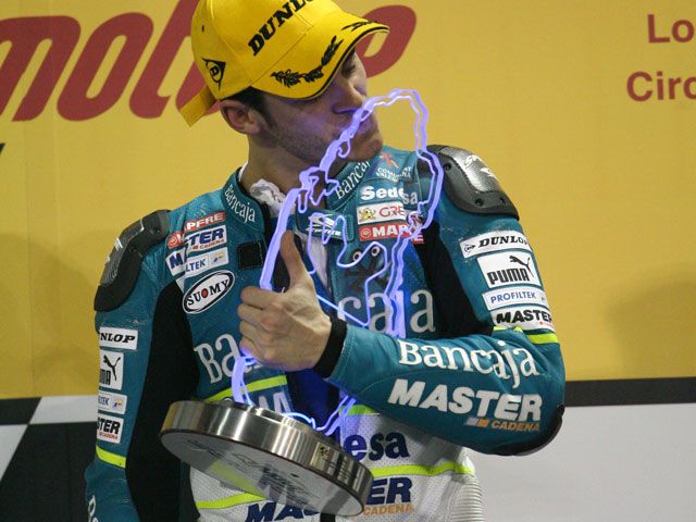 Sergio Gadea (Aprilia) comienza su rehabilitación