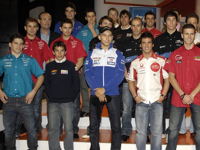 "A la afición española" antes del Gran Premio de Jerez