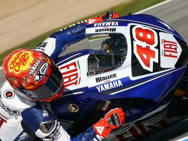 MotoGP: Mejores tiempos para Lorenzo y Rossi (Yamaha)