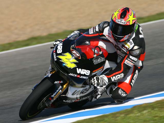 Victoria de Corsi (Aprilia). Terol, segundo en el Gran Premio de Jerez