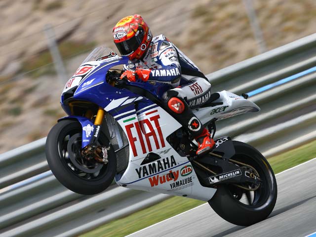 Pole para Lorenzo (Yamaha); Pedrosa (Honda), segundo en MotoGP. Arde Jerez