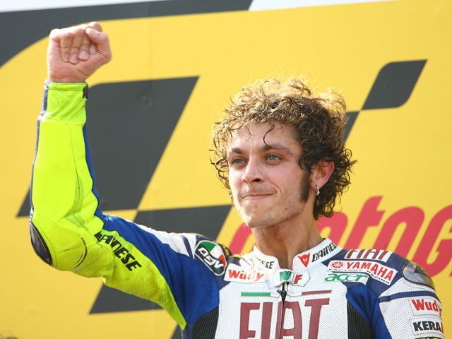 Valentino Rossi (Yamaha), dispuesto a ganar el GP de Portugal