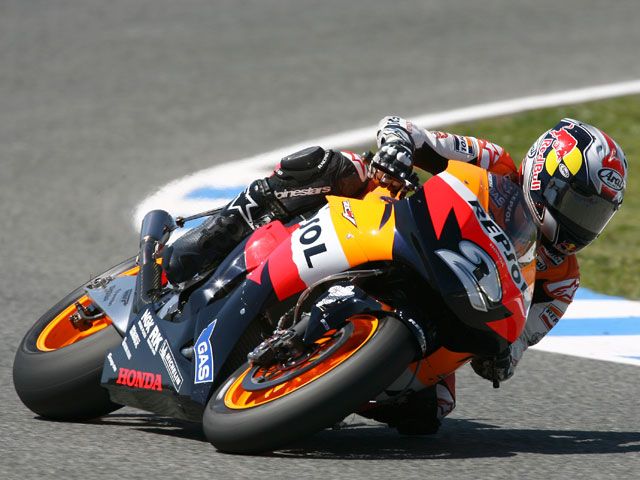 Dani Pedrosa (Honda) se impone en los segundos libres de MotoGP