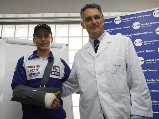 Lorenzo (Yamaha): "Correré incluso aunque sea con una mano"