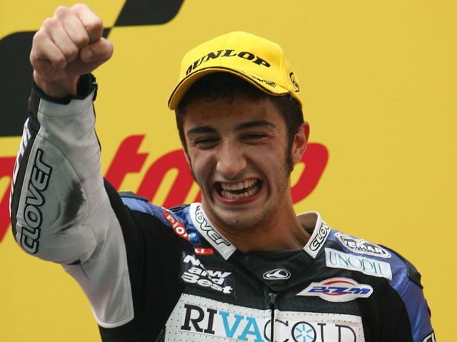 Iannone (Aprilia): "Una larga historia hasta llegar al Mundial de Motociclismo"