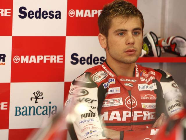 Alvaro Bautista (Aprilia): "Todo está bajo control, estoy contento"