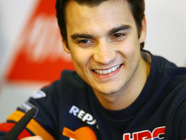 Dani Pedrosa (Honda): "Hay que mantener la concentración, mañana puede llover"