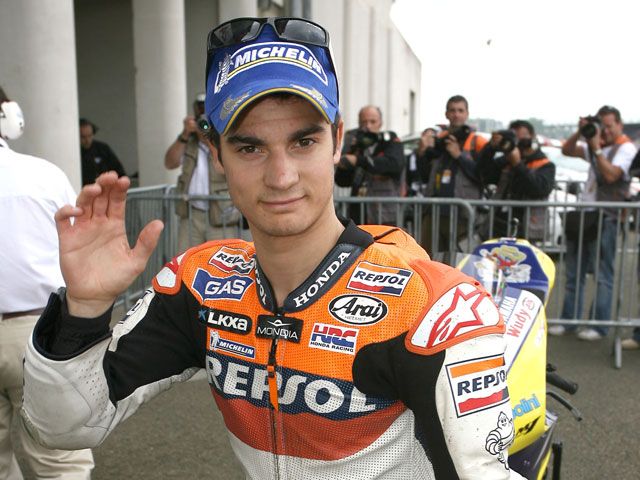 Dani Pedrosa (Honda): "Estoy muy satisfecho por mi primera pole esta temporada"