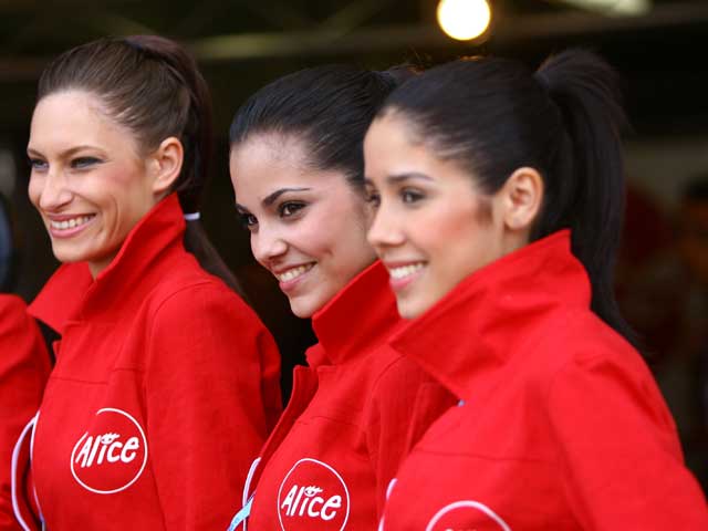 Imágenes de las chicas del GP de Francia