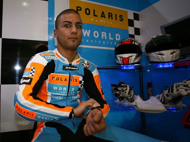 Pasini (Aprilia), pole provisional en el Gran Premio de Italia