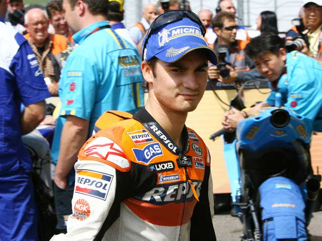 D. Pedrosa (Honda): "Es bueno regresar de nuevo al podio"