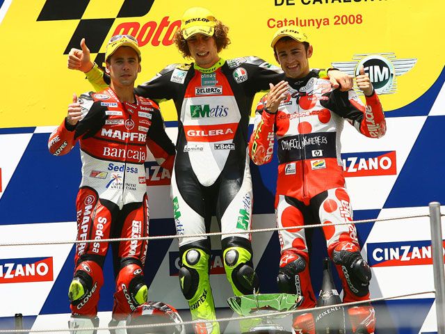 Simoncelli (Gilera): «Me he dicho: ésta no se me puede escapar»