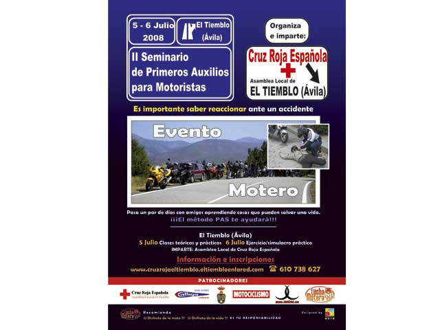 II Seminario de Primeros Auxilios para motoristas