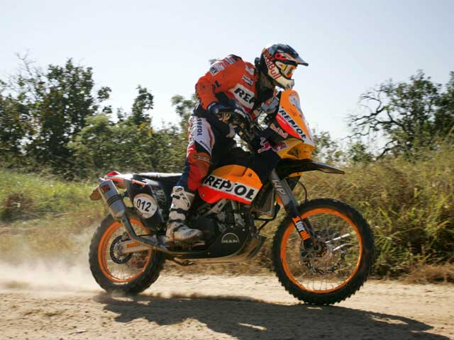 Marc Coma (KTM), tercero en la segunda etapa del Dos Sertoes