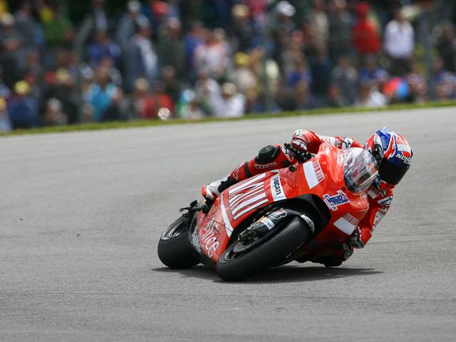 Casey Stoner (Ducati) es el rival a batir en MotoGP