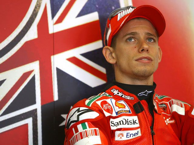 Casey Stoner (Ducati): "Estamos dándolo todo para recortar puntos en la general"