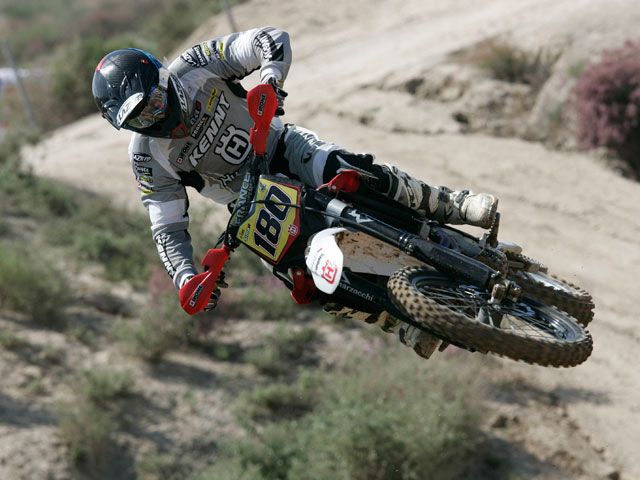 Thomas Allier (Husqvarna) se acerca