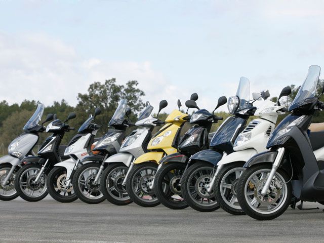 Scooter 125 Rueda Alta