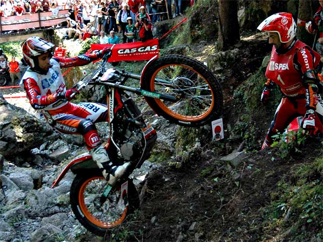 Nuevo duelo entre Bou (Montesa Honda) y Raga (Gas Gas) en Suecia