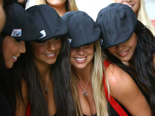 Las chicas del Gran Premio de Indianápolis