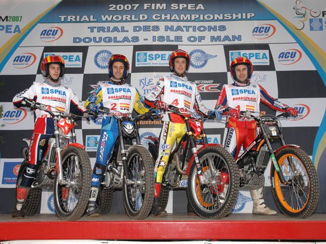 España buscará la victoria en el Trial de las Naciones 2008