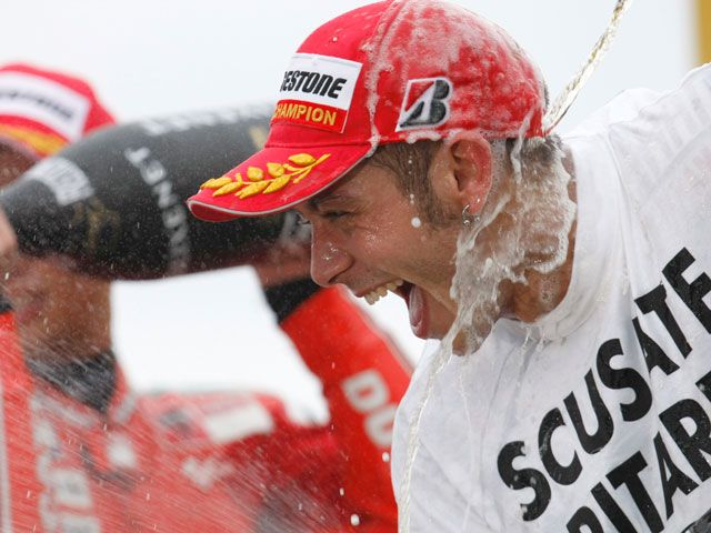 Valentino Rossi: "Me gusta esta vida y trato de hacer lo mejor con ella"