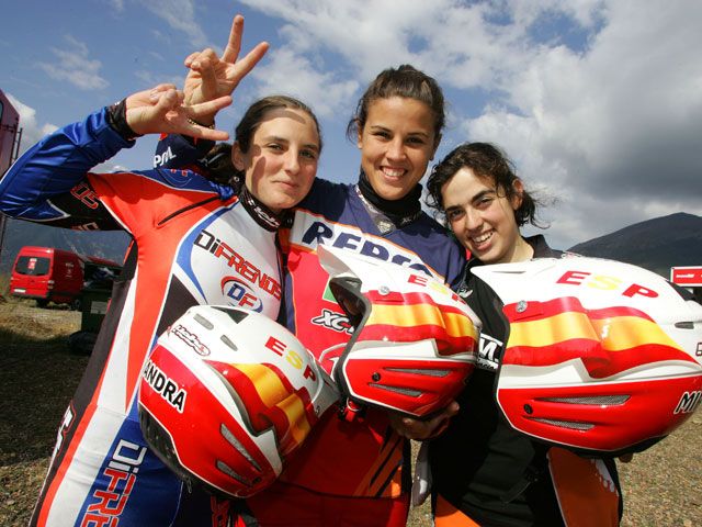 España campeona del mundo femenina en el Trial de las Naciones 2008