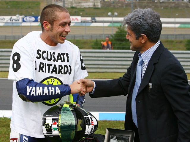 La camiseta de Valentino Rossi
