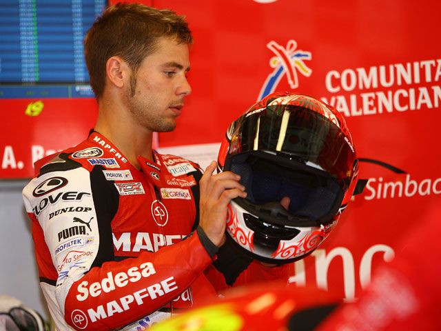 Bautista (Aprilia): "Lo más importante es la confianza que he ganado en mojado"