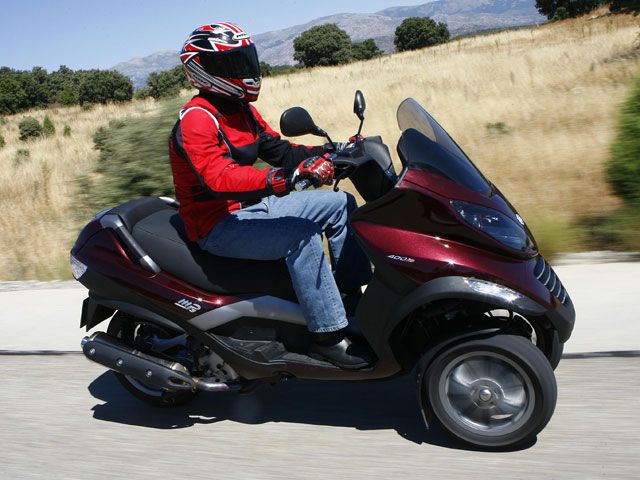 Piaggio MP3 250 y 400 LT "convalidados"
