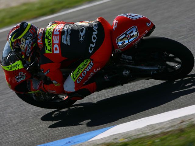 Mike Di Meglio (Derbi), pole en Phillip Island