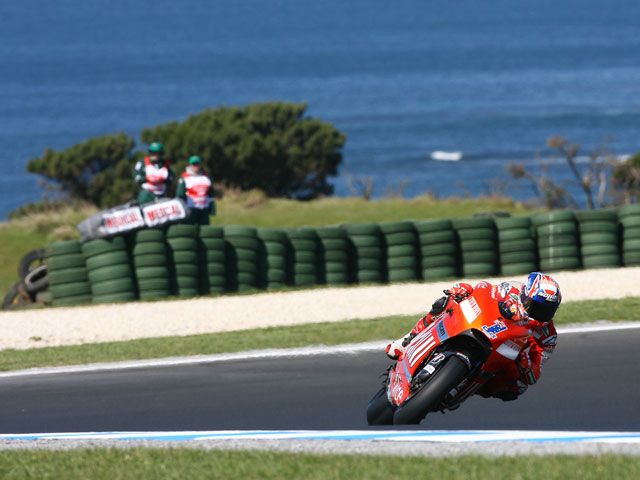 Pole para Casey Stoner (Ducati). Lorenzo (Yamaha), saldrá en segunda posición