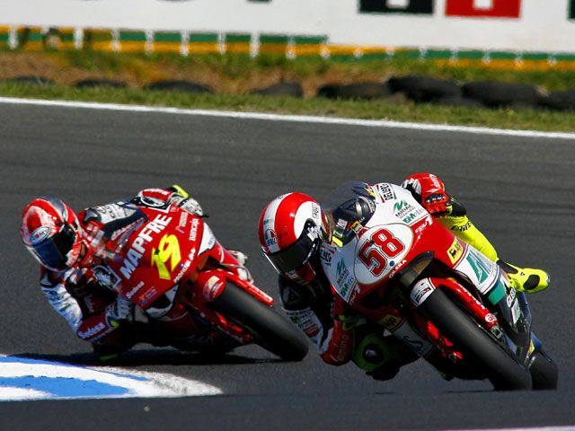 Bautista buscará retrasar el título de Simoncelli hasta el GP de Valencia