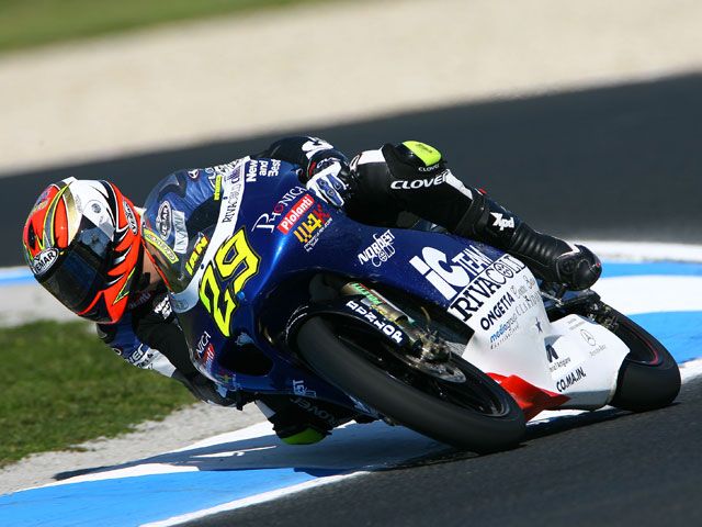 Andrea Iannone (Aprilia), pole provisional en Malasia