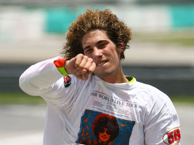 Simoncelli (Gilera): "Iba más fuerte con la LE que con la RSA"