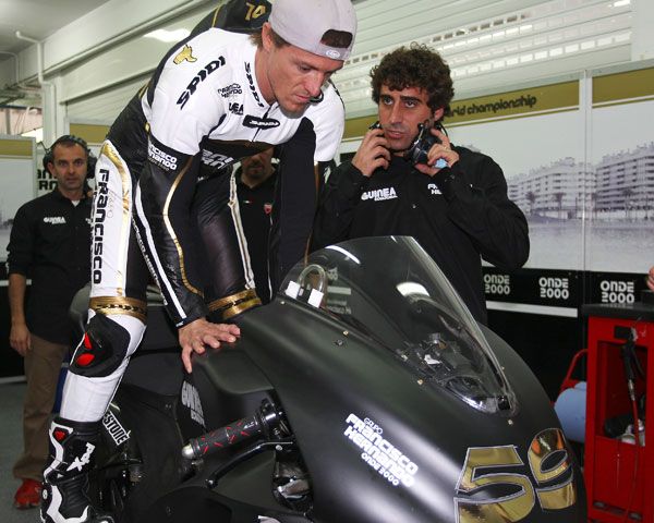 Sete Gibernau (Ducati): "Me lo he pasado muy bien"