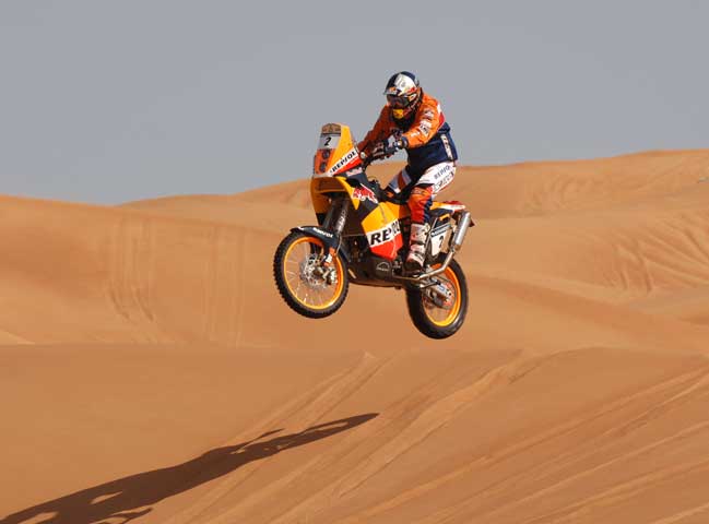 La expedición española del Dakar 2009 en moto: 19 héroes