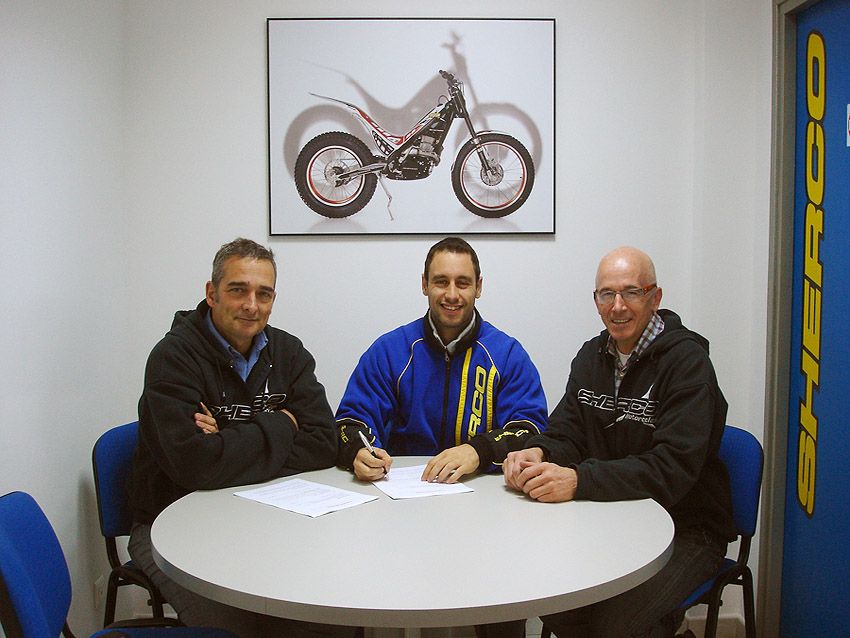 Cabestany seguirá con Sherco en 2009 Cabestany seguirá con Sherco en 2009