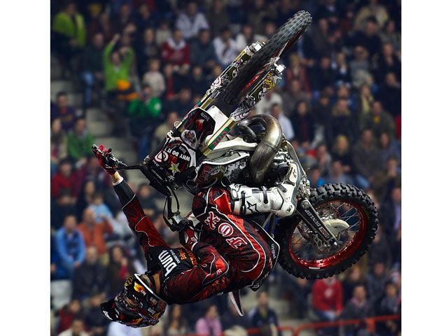 José Miralles, campeón de España de Motocross Freestyle 2008