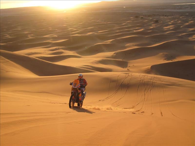 Marc Coma comenta el recorrido del Dakar 2009