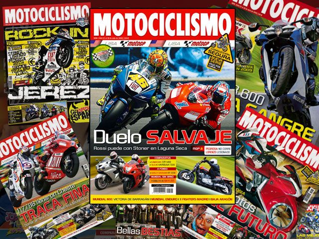 MOTOCICLISMO 2008: Las portadas del año
