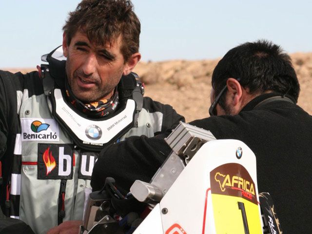 Pellicer con BMW, cinco de cinco en el Africa Race