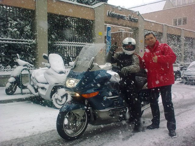 Pingüinos 2009. Ya estamos en la concentración